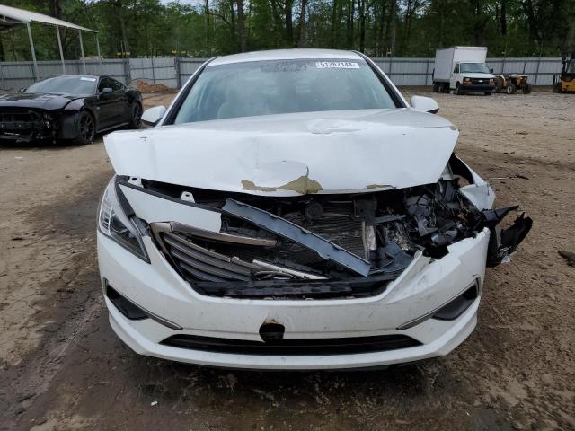 5NPE24AF2HH494516 - 2017 HYUNDAI SONATA SE WHITE photo 5