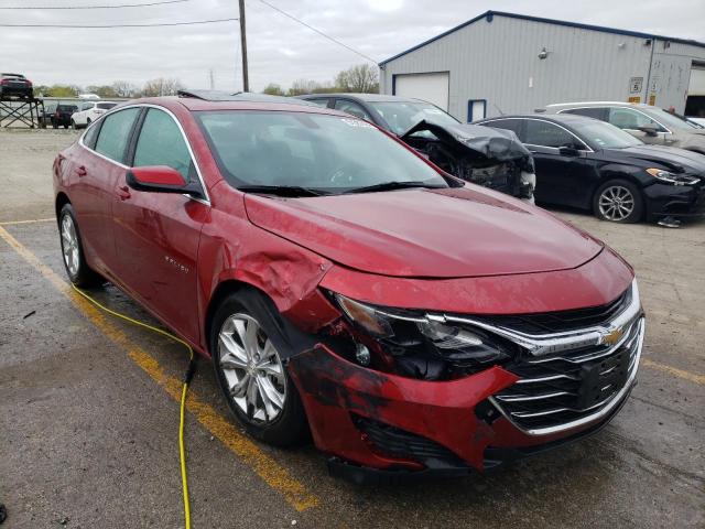 1G1ZD5ST7MF048932 - 2021 CHEVROLET MALIBU LT RED photo 4