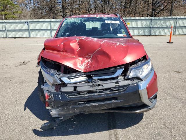 JA4AZ3A36JZ069030 - 2018 MITSUBISHI OUTLANDER SE RED photo 5