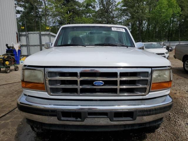 1FTEF14H5TLB47556 - 1996 FORD F150 WHITE photo 5