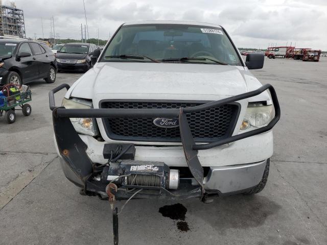 1FTRF14W25NB11069 - 2005 FORD F150 WHITE photo 5