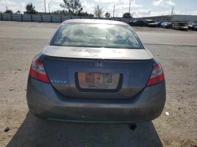 2HGFG11899H533278 - 2009 HONDA CIVIC EX GRAY photo 6