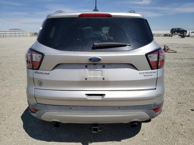 1FMCU0J91JUA71485 - 2018 FORD ESCAPE TITANIUM SILVER photo 6