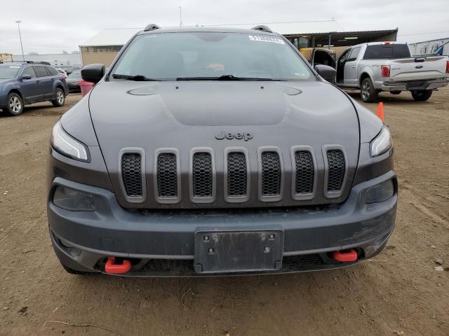 1C4PJMBS7FW640617 - 2015 JEEP CHEROKEE TRAILHAWK ნაცრისფერი ფოტო 5