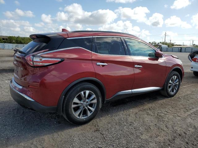 5N1AZ2MG7JN151785 - 2018 NISSAN MURANO S RED photo 3