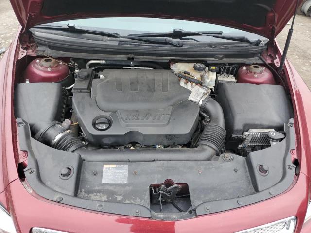 1G1ZE5E78BF170367 - 2011 CHEVROLET MALIBU LTZ მუქწითელი ფოტო 11