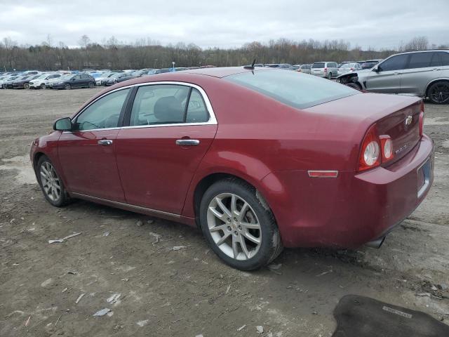 1G1ZE5E78BF170367 - 2011 CHEVROLET MALIBU LTZ MAROON photo 2