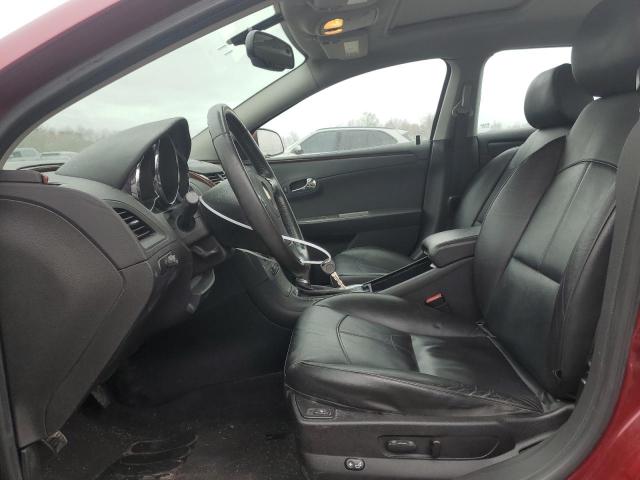 1G1ZE5E78BF170367 - 2011 CHEVROLET MALIBU LTZ მუქწითელი ფოტო 7