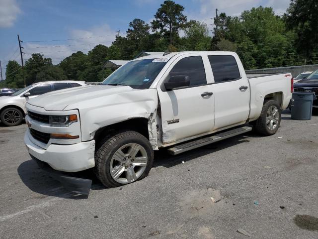 3GCUKPEC1JG367669 - 2018 CHEVROLET SILVERADO K1500 CUSTOM WHITE photo 1