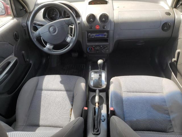 KL1TD66676B651081 - 2006 CHEVROLET AVEO BASE Qırmızı foto 8