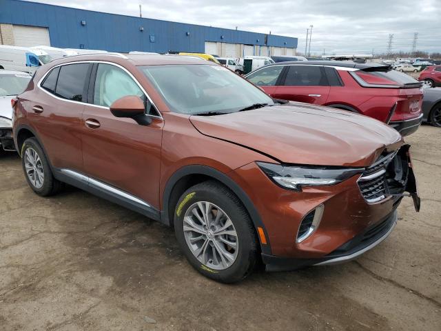 LRBAZLR41ND126979 - 2022 BUICK ENVISION PREFERRED ყავისფერი ფოტო 4