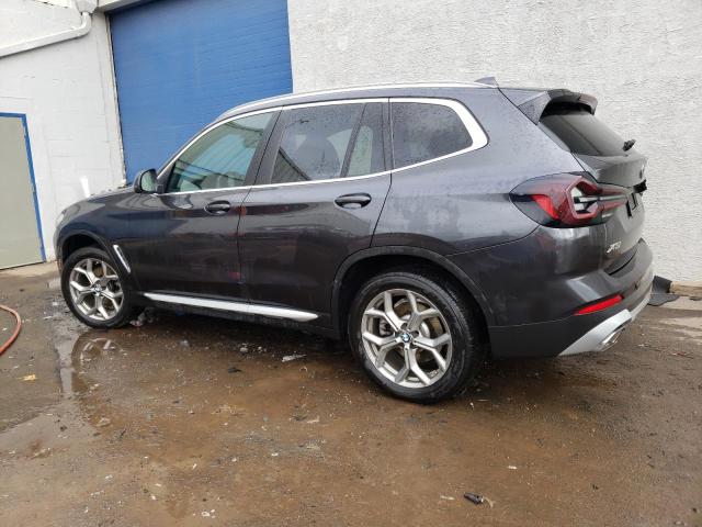 5UX53DP00R9U24988 - 2024 BMW X3 XDRIVE30I CHARCOAL photo 2