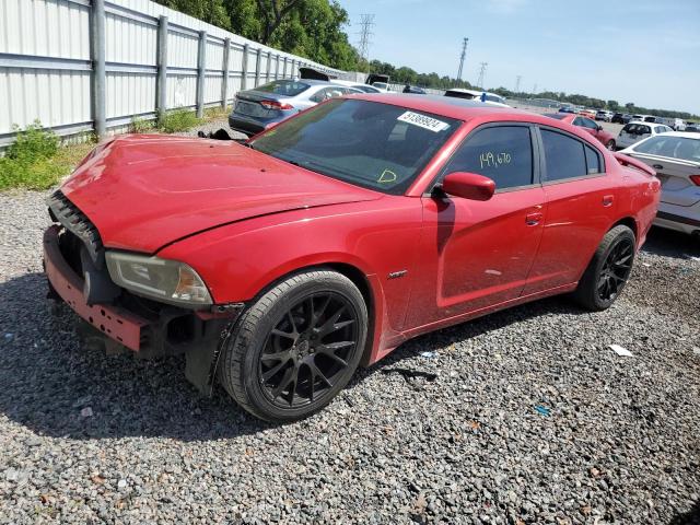 2C3CDXCT4CH144946 - 2012 DODGE CHARGER R/T RED photo 1