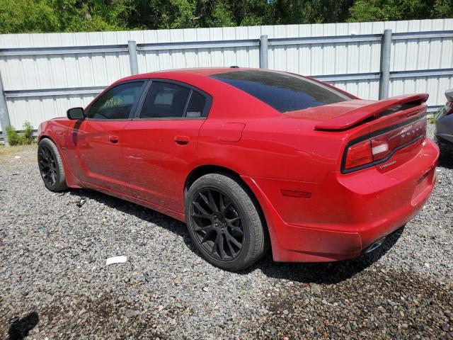 2C3CDXCT4CH144946 - 2012 DODGE CHARGER R/T RED photo 2
