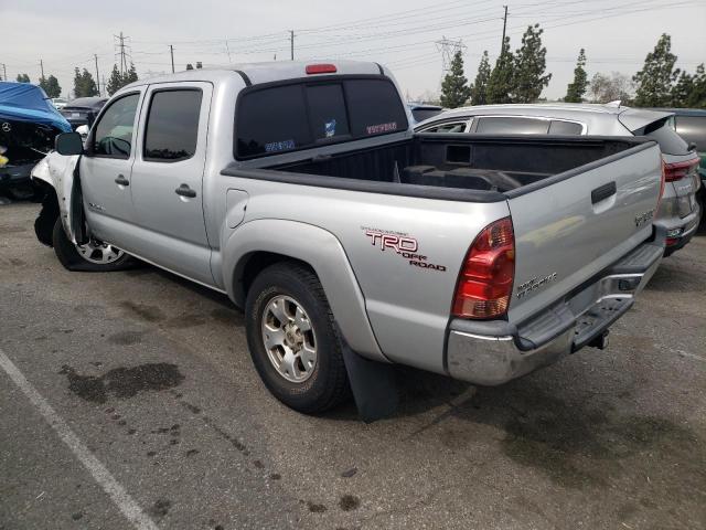 5TEJU62N56Z193811 - 2006 TOYOTA TACOMA DOUBLE CAB PRERUNNER SILVER photo 2