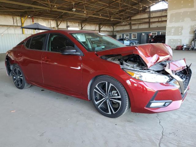 3N1AB8DV4LY234917 - 2020 NISSAN SENTRA SR MAROON photo 4