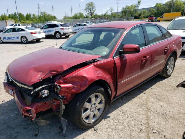 1FAHP24186G125749 - 2006 FORD FIVE HUNDR SEL RED photo 1