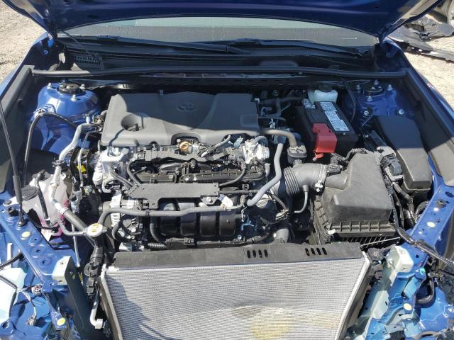 4T1R11AKXRU223853 - 2024 TOYOTA CAMRY LE BLUE photo 11