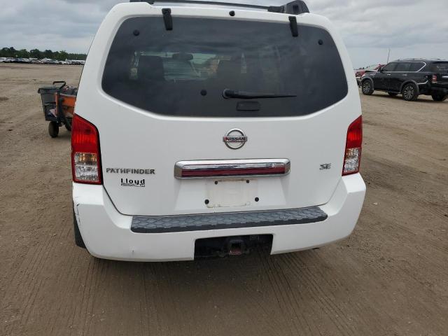 5N1AR18W05C771634 - 2005 NISSAN PATHFINDER LE WHITE photo 6