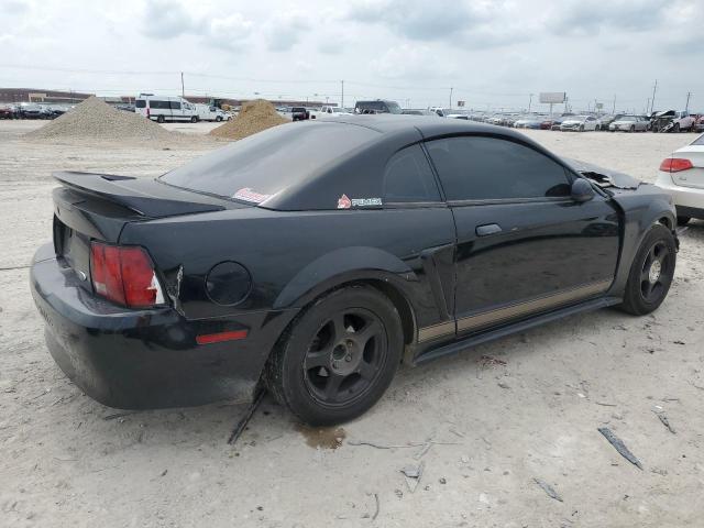 1FAFP40404F108904 - 2004 FORD MUSTANG BLACK photo 3