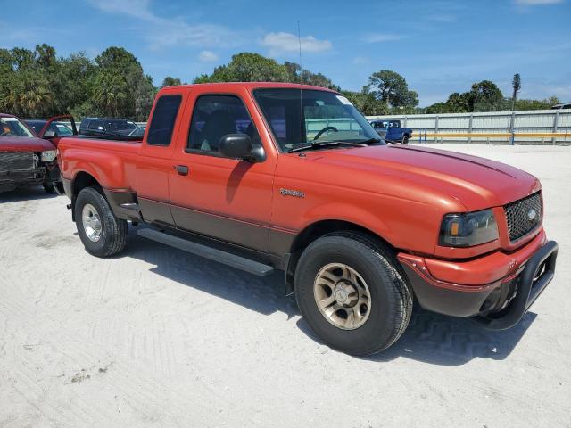 1FTYR14U91PA07713 - 2001 FORD RANGER SUPER CAB RED photo 4