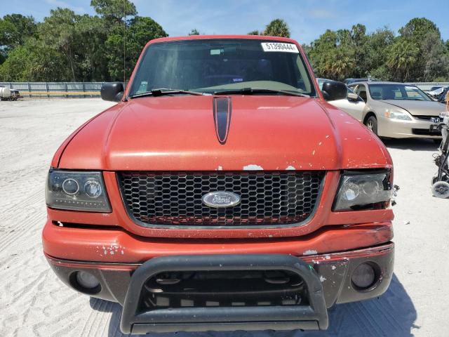 1FTYR14U91PA07713 - 2001 FORD RANGER SUPER CAB RED photo 5