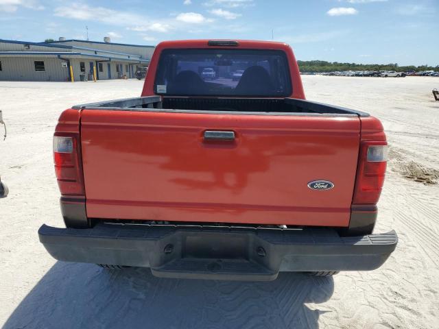 1FTYR14U91PA07713 - 2001 FORD RANGER SUPER CAB RED photo 6