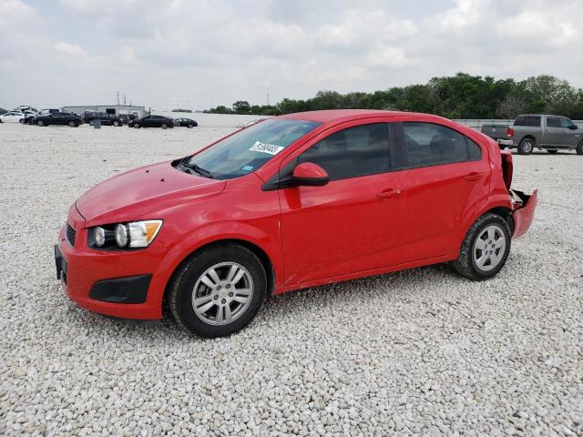 1G1JA5SH2G4105927 - 2016 CHEVROLET SONIC LS წითელი ფოტო 1