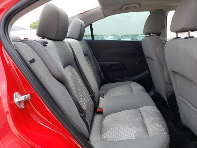 1G1JA5SH2G4105927 - 2016 CHEVROLET SONIC LS წითელი ფოტო 10