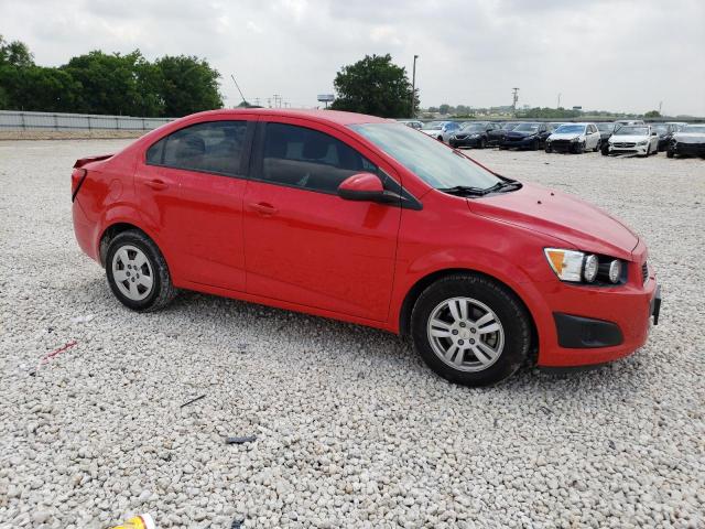 1G1JA5SH2G4105927 - 2016 CHEVROLET SONIC LS წითელი ფოტო 4