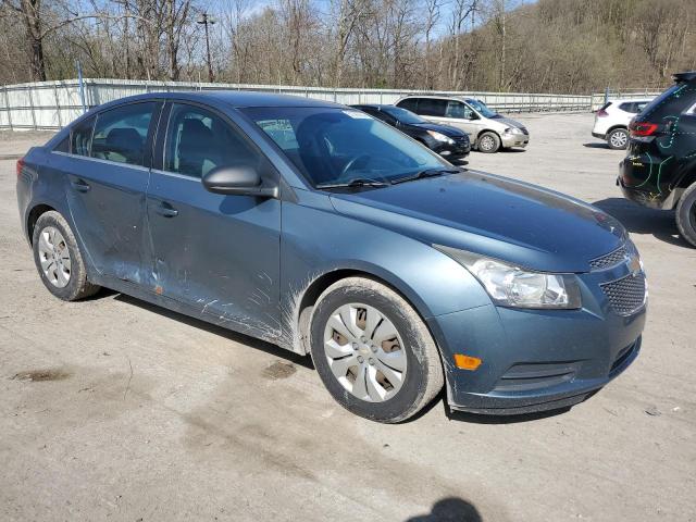 1G1PC5SH2C7239673 - 2012 CHEVROLET CRUZE LS BLUE photo 4