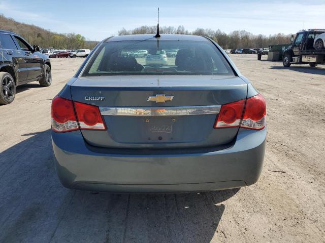 1G1PC5SH2C7239673 - 2012 CHEVROLET CRUZE LS BLUE photo 6