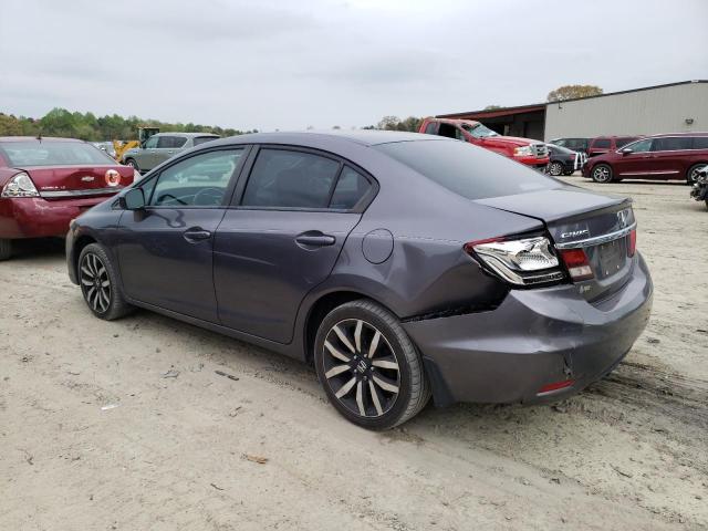 19XFB2F91FE288584 - 2015 HONDA CIVIC EXL 灰色 照片 2