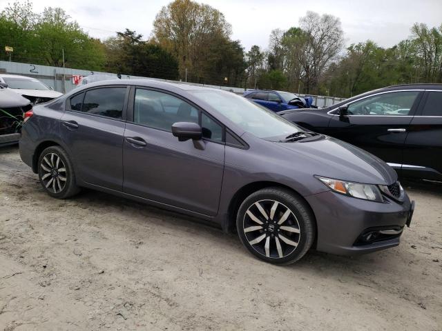 19XFB2F91FE288584 - 2015 HONDA CIVIC EXL 灰色 照片 4