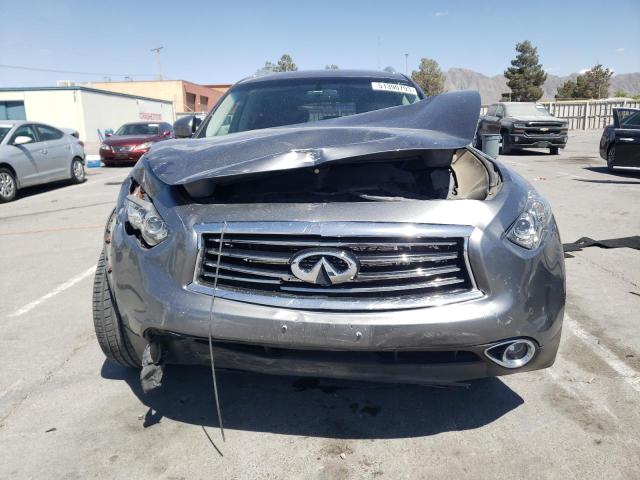 JN8CS1MU3EM450580 - 2014 INFINITI QX70 GRAY photo 5