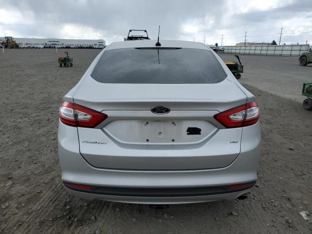 3FA6P0H75DR250529 - 2013 FORD FUSION SE SILVER photo 6