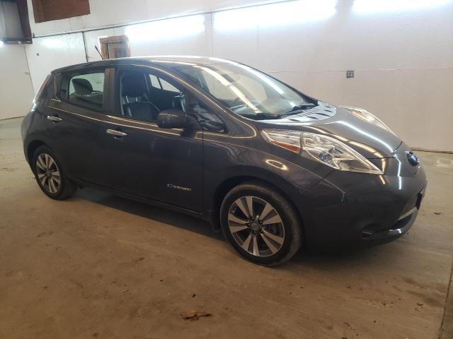 1N4AZ0CPXDC407952 - 2013 NISSAN LEAF S GRAY photo 4