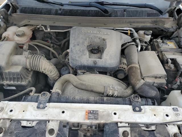 1GCRTEE15K1152902 - 2019 CHEVROLET COLORADO ZR2 WHITE photo 11