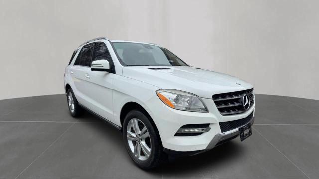 4JGDA5HB9FA603223 - 2015 MERCEDES-BENZ ML 350 4MATIC WHITE photo 1