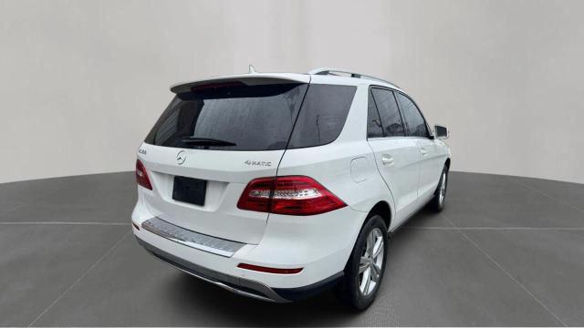 4JGDA5HB9FA603223 - 2015 MERCEDES-BENZ ML 350 4MATIC WHITE photo 4