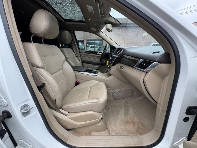 4JGDA5HB9FA603223 - 2015 MERCEDES-BENZ ML 350 4MATIC WHITE photo 5