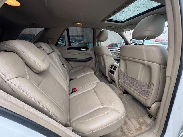 4JGDA5HB9FA603223 - 2015 MERCEDES-BENZ ML 350 4MATIC WHITE photo 6