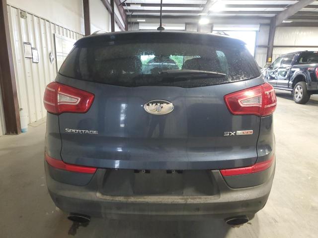 KNDPCCA62D7384192 - 2013 KIA SPORTAGE SX BLUE photo 6