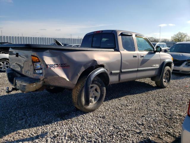 5TBBT4815YS036353 - 2000 TOYOTA TUNDRA ACCESS CAB LIMITED TAN photo 3