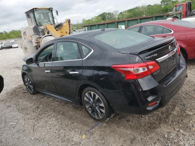 3N1AB7AP4KY311610 - 2019 NISSAN SENTRA S BLACK photo 2