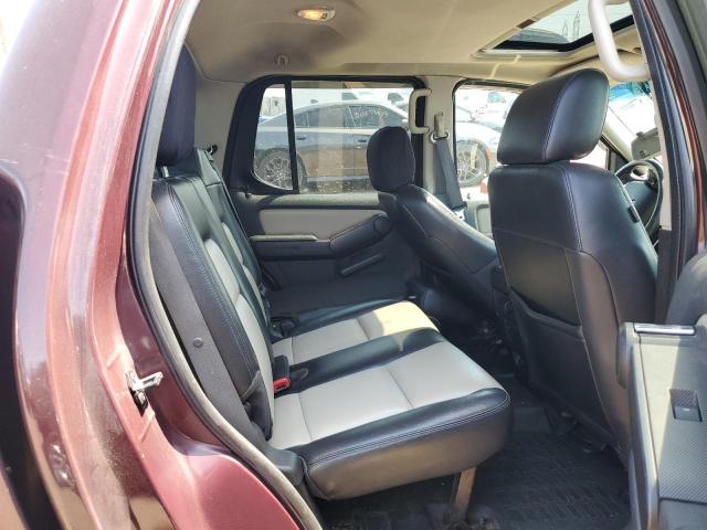 1FMEU53847UA00820 - 2007 FORD EXPLORER S LIMITED MAROON photo 10