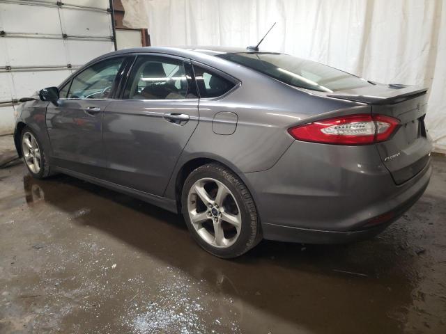 1FA6P0H78E5399487 - 2014 FORD FUSION SE GRAY photo 2