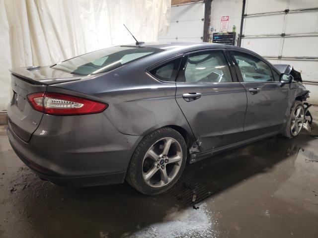 1FA6P0H78E5399487 - 2014 FORD FUSION SE GRAY photo 3