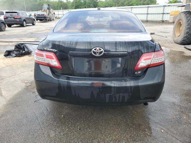 4T1BF3EK6BU204957 - 2011 TOYOTA CAMRY BASE BLACK photo 6