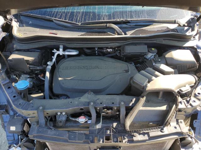 5FNYF7H59NB005913 - 2022 HONDA PASSPORT EXL ლურჯი ფოტო 12